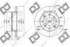 DJ PARTS BD1576 Brake Disc